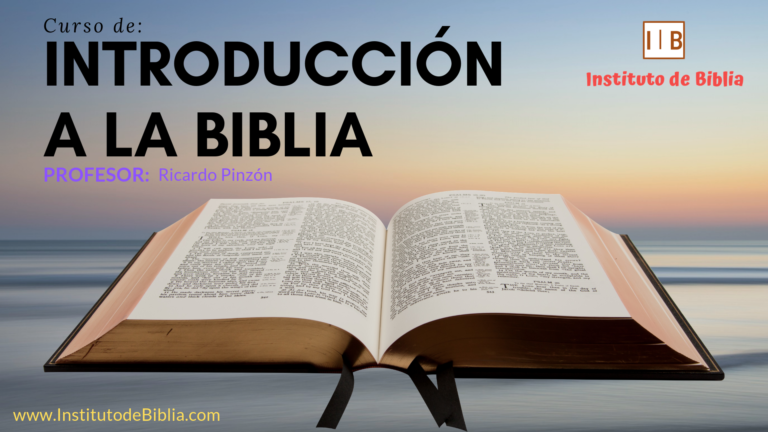 Introducción A La Biblia | Plataforma De Cursos 2.0